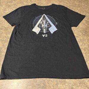 Loot  Destiny 2 Shirt Mens Large  Graphic T shirt Video Game Halo Y2K Vintage